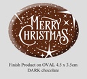 Oval Christmas Decorations (8 designs)