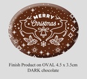 Oval Christmas Decorations (8 designs)