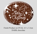 Oval Christmas Decorations (8 designs)
