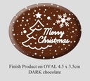 Oval Christmas Decorations (8 designs)