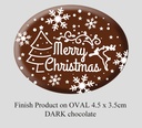 Oval Christmas Decorations (8 designs)