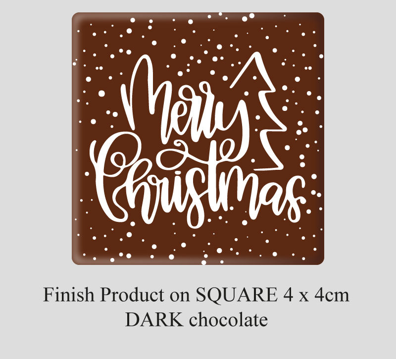 Square Christmas Decorations (8 designs)