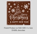 Square Christmas Decorations (8 designs)