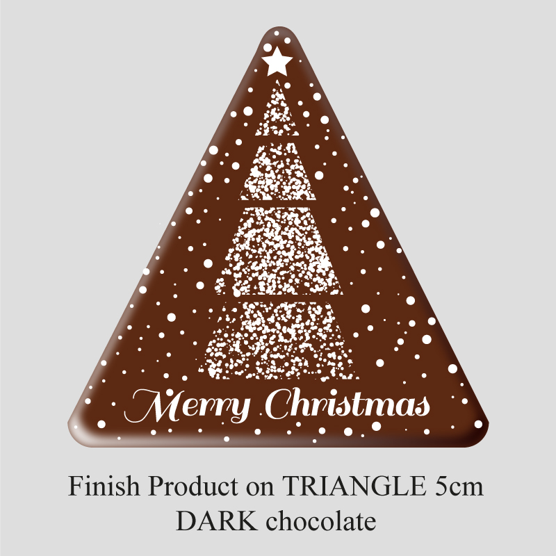 Triangle Christmas Decorations (7 designs) - Model 2  