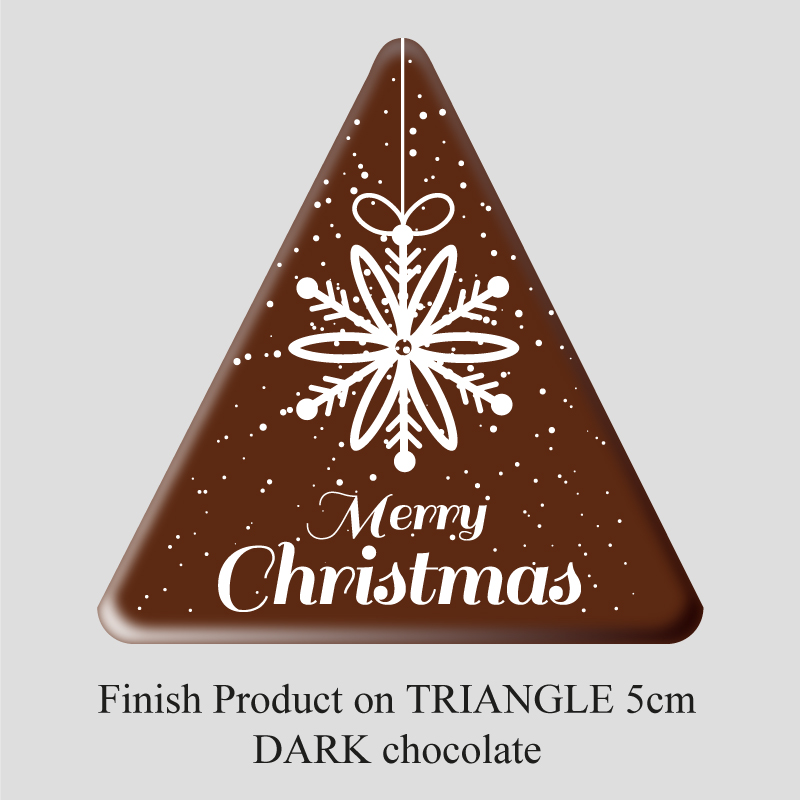 Triangle Christmas Decorations (7 designs) - Model 2  