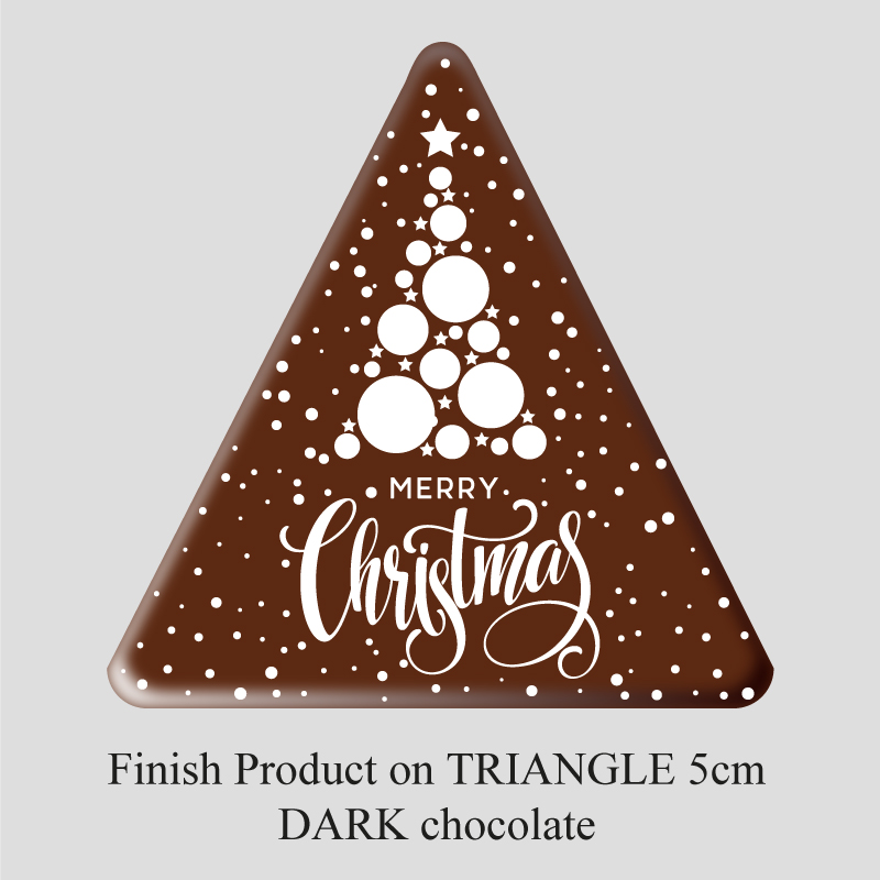 Triangle Christmas Decorations (7 designs) - Model 2  