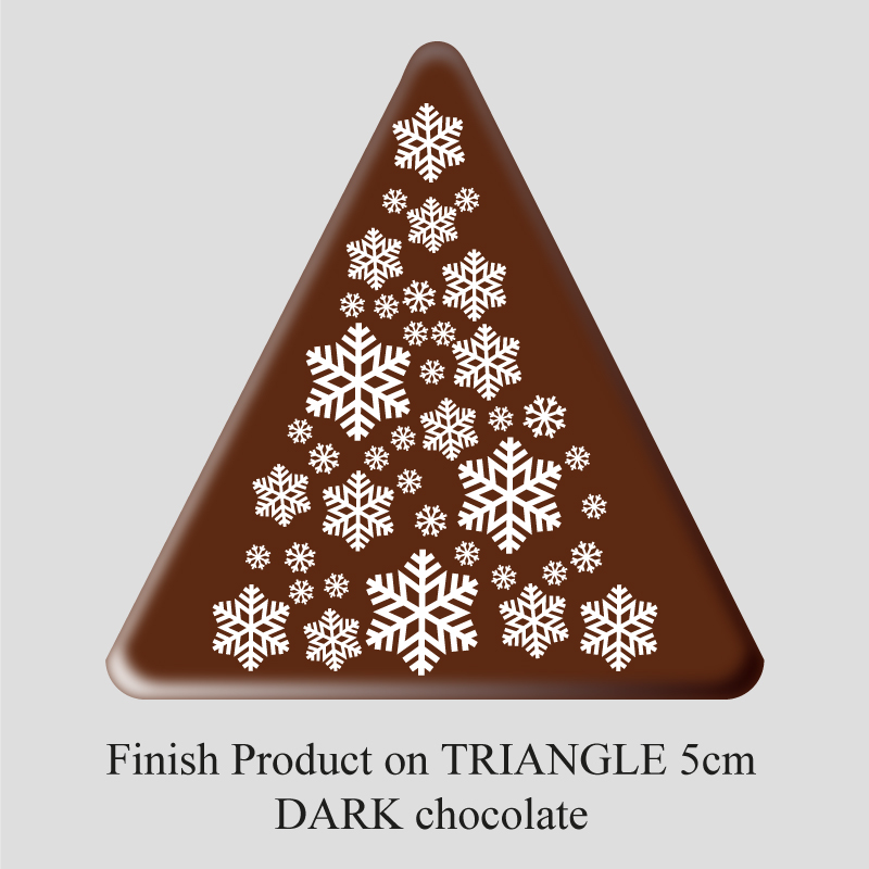Triangle Christmas Decorations (7 designs) - Model 2  