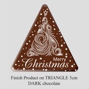 Triangle Christmas Decorations (7 designs) - Model 2  