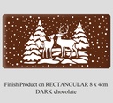 Rectangle Christmas Decorations (6 designs)