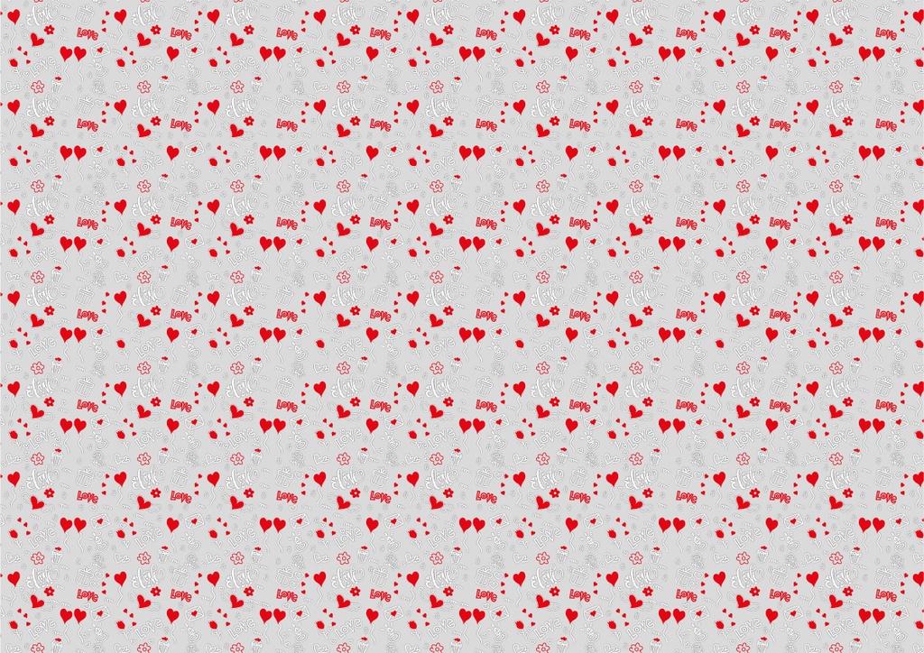 [Pack of Transfer Sheets] Valentine Love Baloon - 2 colors - for Dark chocolate - Model 2