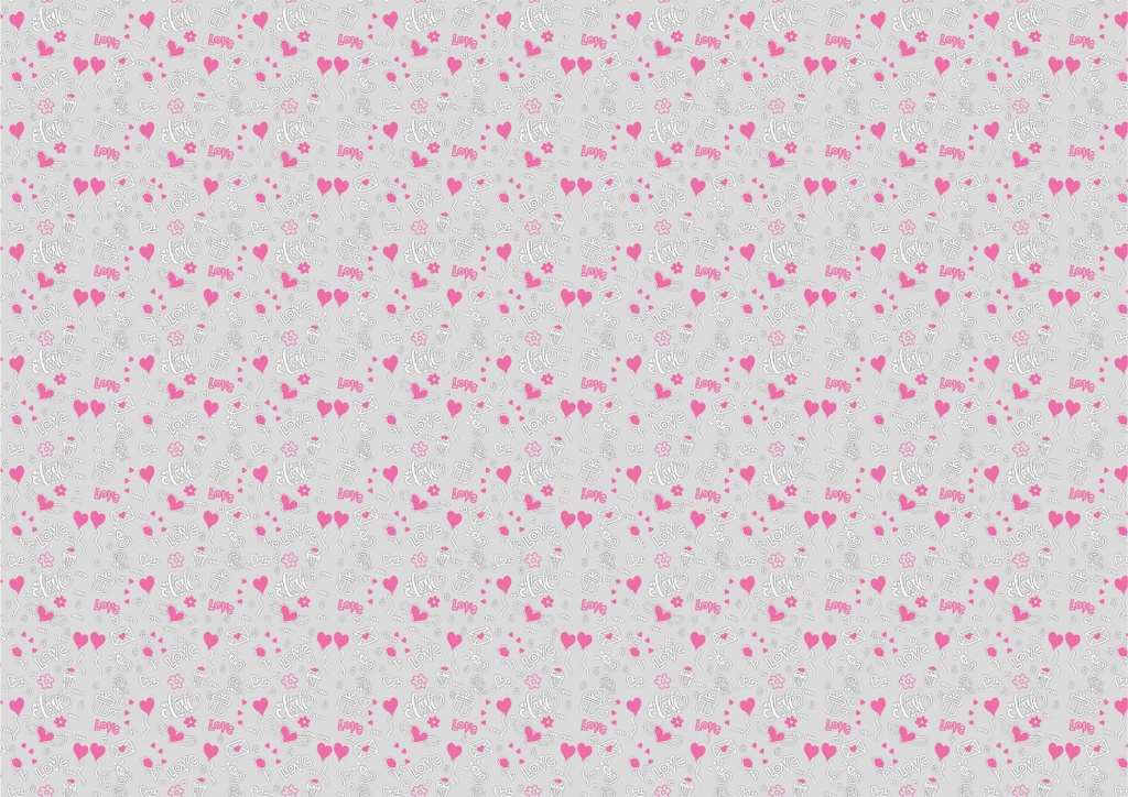 [Pack of Transfer Sheets] Valentine Love Baloon - 2 colors - for Dark chocolate - Model 1