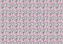 [Pack of Transfer Sheets] Valentine Love Baloon - 2 colors - for white chocolate - Model 1