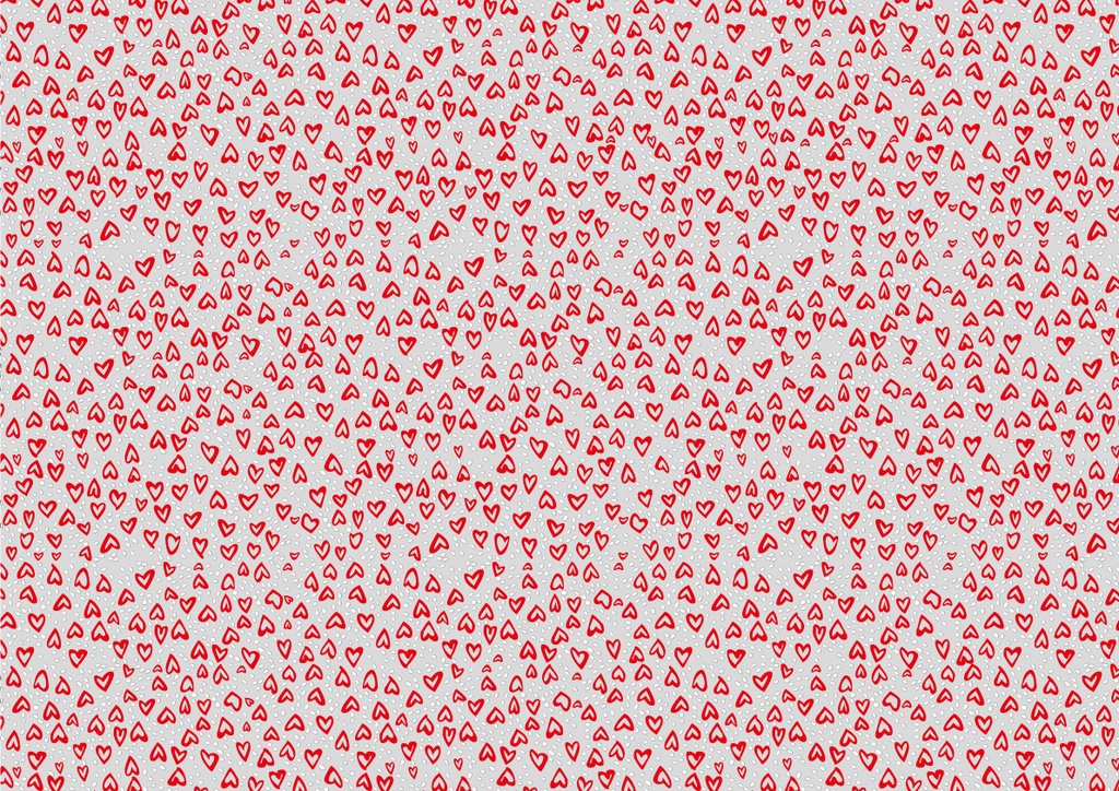 [Pack of Transfer Sheets] Valentine Love Island - 2 colors - for dark chocolate - Model 1
