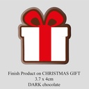 Chocolate Transfer Sheet - Dark Chocolate - Christmas Gift