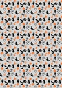Halloween Cat & Grave - 2 colors - for white chocolate 