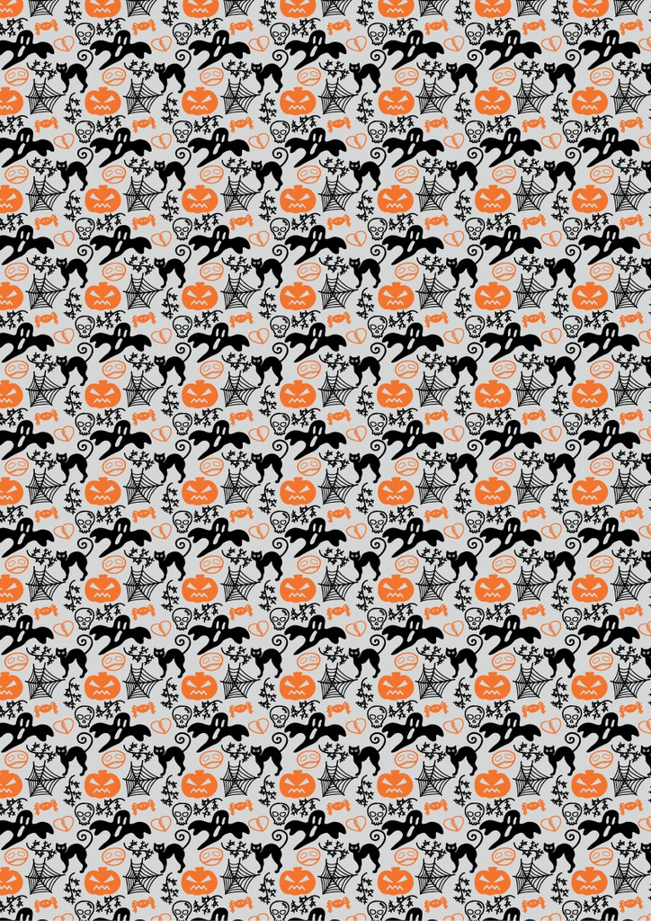 Halloween Pumpkin & Casper - 2 colors - for white chocolate