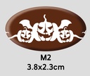 Oval Halloween Decorations (11 designs) - Model 2
