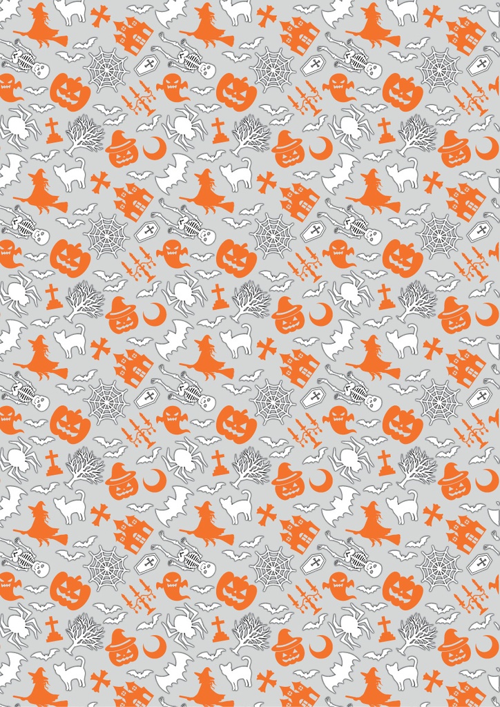 Halloween Pumpkin and Castle - 2 colors - for dark chocolate