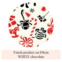 Christmas Presents - 2 colors - for dark chocolate