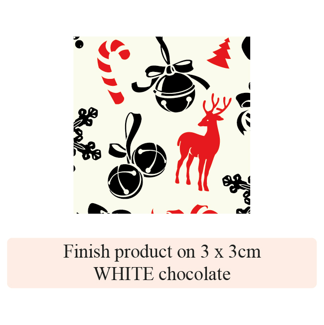 Christmas Presents - 2 colors - for dark chocolate