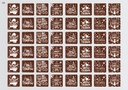 [Pack de feuilles de transfert] Décorations de Noël carrées (8 motifs) – Disponible en or, blanc, noir et rouge