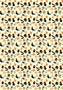 [Pack de Feuilles de Transfert] Halloween Chat & Tombe - 2 couleurs - pour chocolat blanc