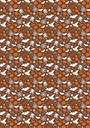 [Pack de Feuilles de Transfert] Halloween Spider & Ghost - 2 couleurs - pour chocolat noir