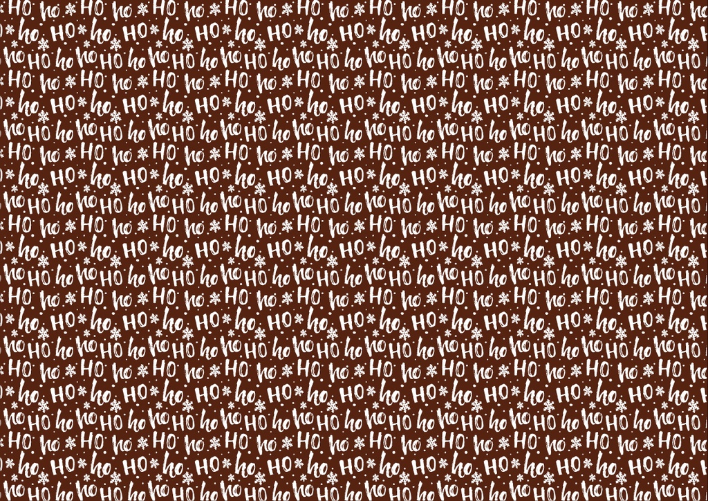 [حزمة أوراق النقل] عيد الميلاد HO HO HO! - متوفر باللون الذهبي والأبيض والأسود والأخضر والأحمر