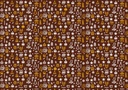 [Pack of Transfer Sheets] End of Year Festivities - 2 colors - for dark chocolate
