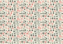 [Pack of Transfer Sheets] End of Year Festivities - 2 colors - for white chocolate