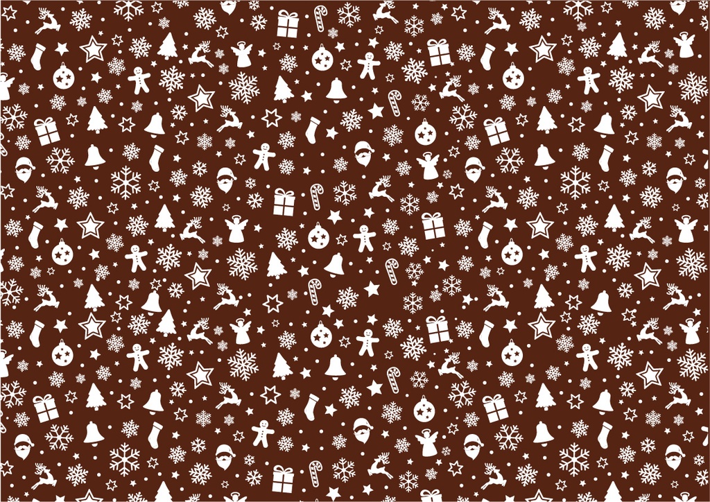 [Pack de feuilles de transfert] Noël scintillant - Disponible en or, blanc, noir et rouge (White)