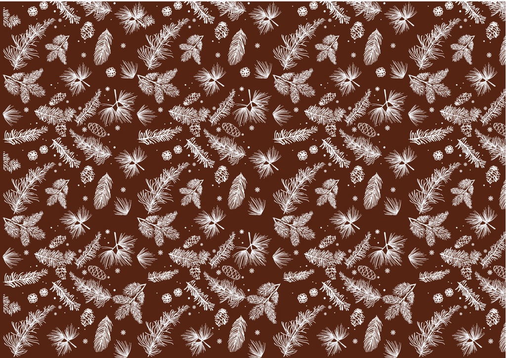 [Pack of Transfer Sheets] Christmas Autumn Leaves