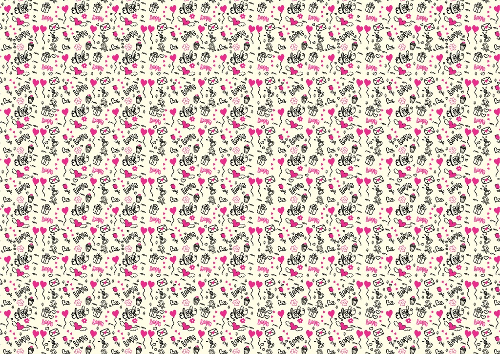 [Pack of Transfer Sheets] Valentine Love Baloon - 2 colors - for white chocolate - Model 1