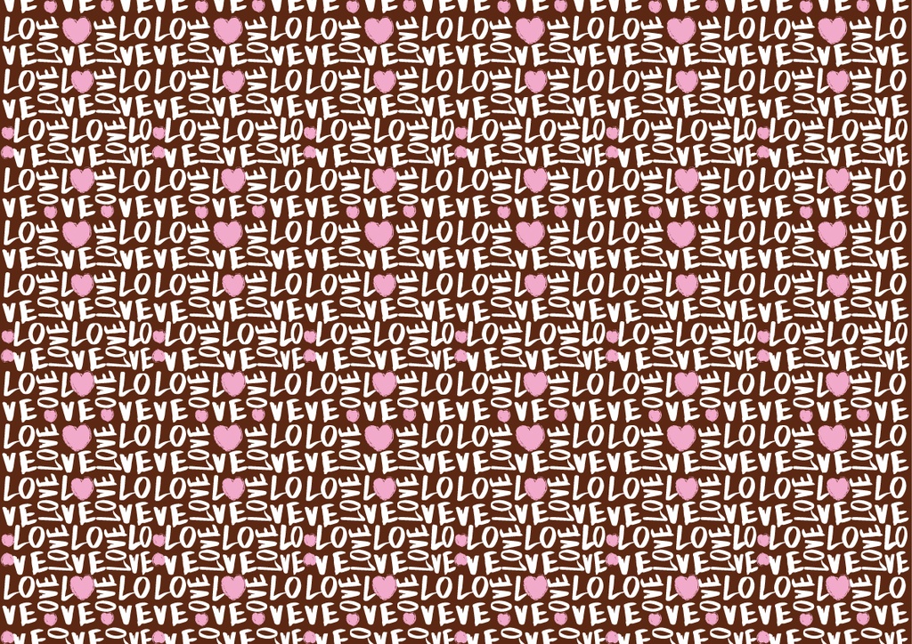 [Pack of Transfer Sheets] Valentine Love Actually - 2 colors - for dark chocolate