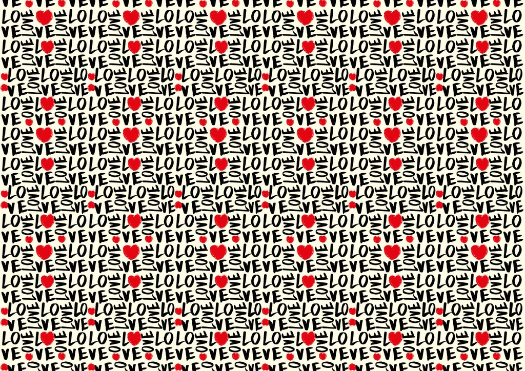 [Pack of Transfer Sheets] Valentine Love Actually - 2 colors - for white chocolate